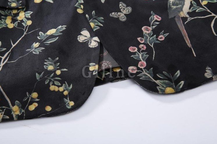 Freizeit Phantasie Kostüm Homme Print Floral Herren