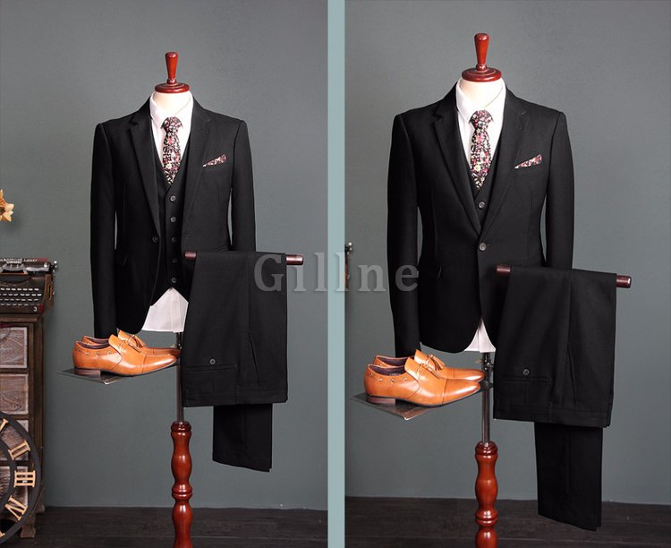 Männer Anzug Groomsman Mode Kleid Oberbekleidung