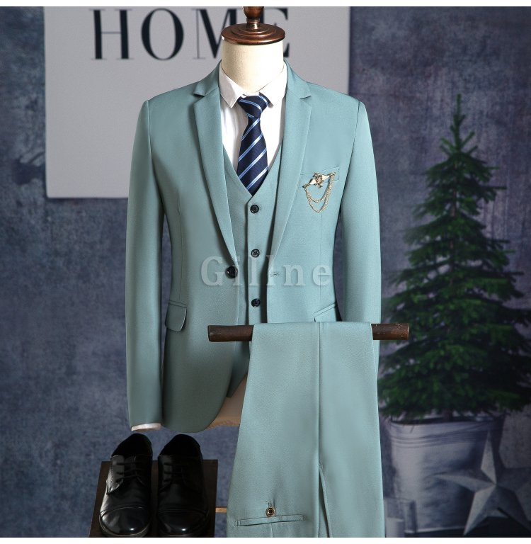 Blazer Hosen Mode Neue Business Kleid Mantel Anzug