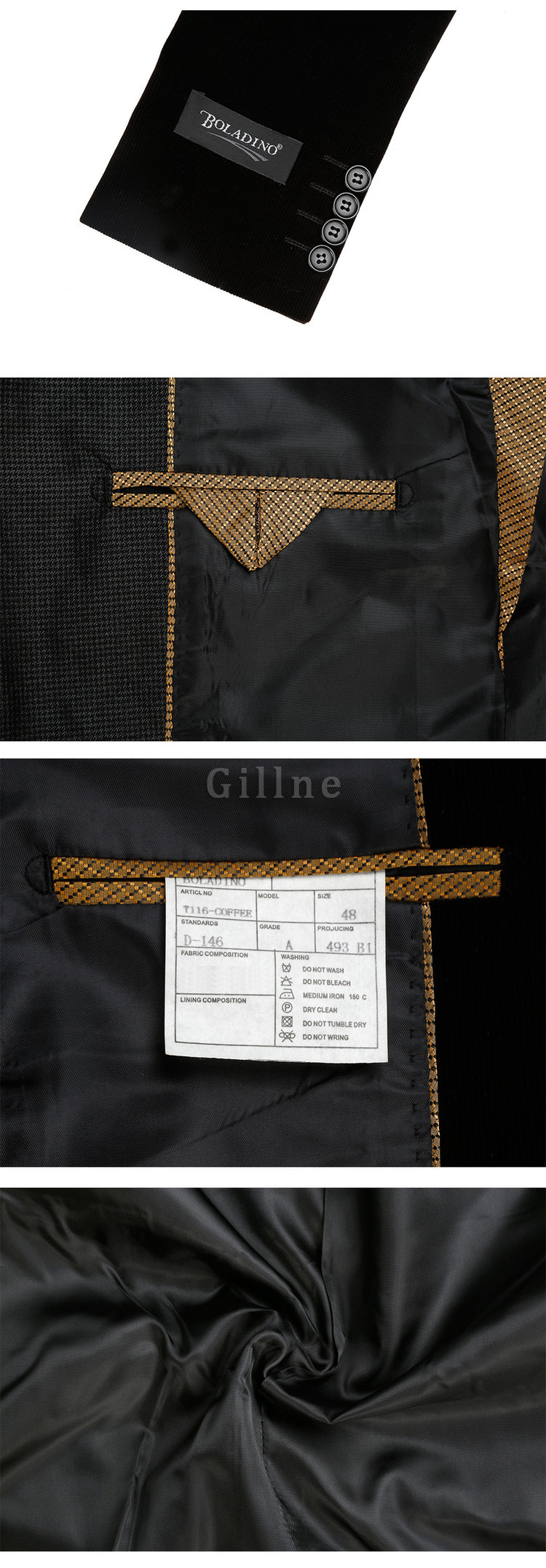 Blazer Plus Größe 56 Feste Jacke Formale Männer Anzug