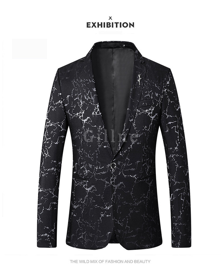 Angelegenheiten Hochzeit Männlichen Luxus Mens Fashion Blazer