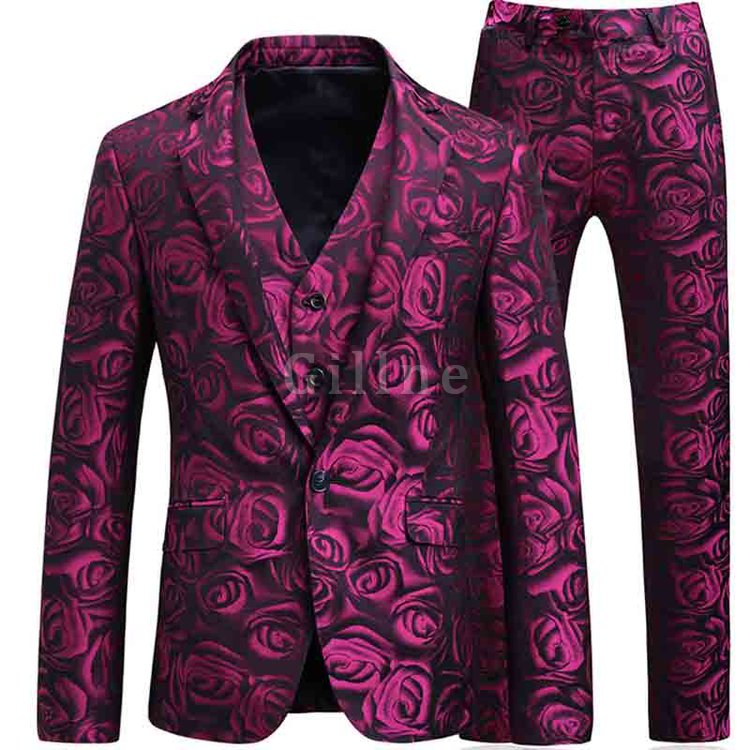 Floral Herren Blazer Plus Größe 5xl Männer Luxus