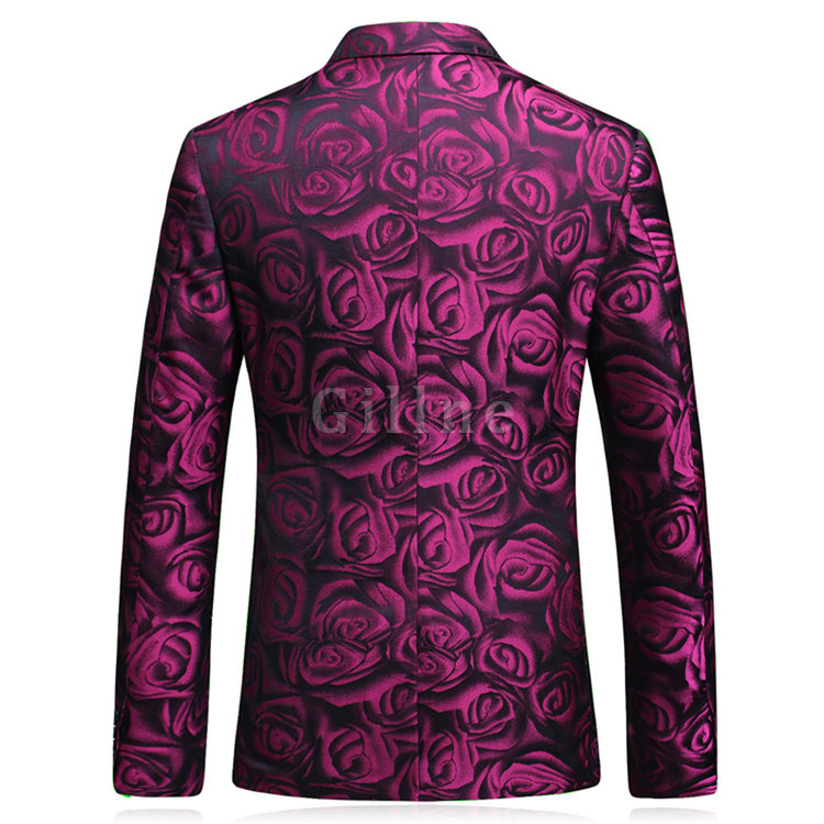 Floral Herren Blazer Plus Größe 5xl Männer Luxus