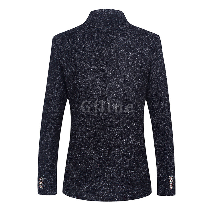 Formale Chinesischen Anzug Kragen Blazer Slim Fit Asiatische Größe Männer Anzug