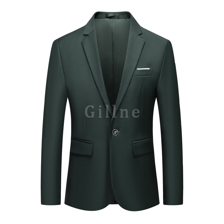 Männer Host Jacke Business Event Blazer Slim Fit Smart Büroarbeit